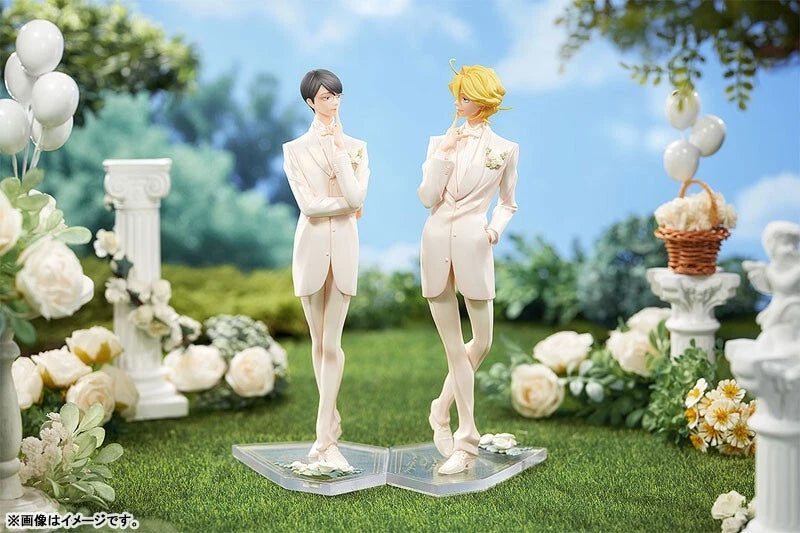 Doukyusei Hikaru Kusakabe & Licht Sajo Wedding Ver. Figure JAPAN OFFICIAL