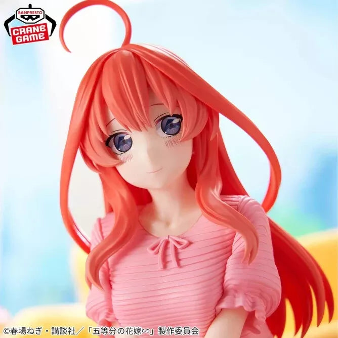 Banpresto Relax Time The Quintessential Quintuplets Itsuki Nakano Figure JAPAN