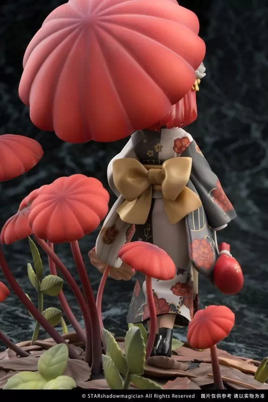 Mushroom Girls Series No.6 Marasmius Haematocephalus 1/1 Figura UFFICIALE DEL GIAPPONE
