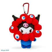 Sanrio EXPO2025 Myaku-Myaku BC Kuromi Plush Key Chain JAPAN OFFICIAL