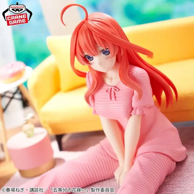 Banpresto Relax Time Les Quintuplés Quintessentiels Itsuki Nakano Figure JAPON