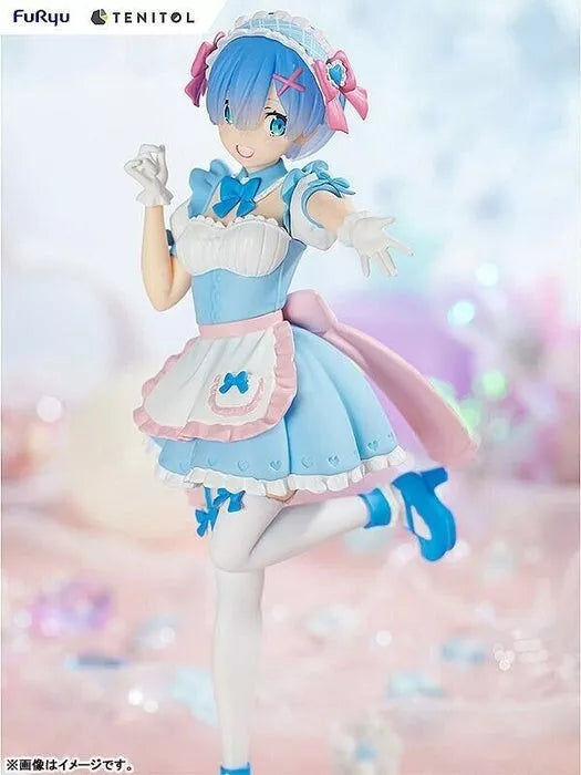 Furyu Tenitol Re: Zero início de vida em outro mundo Rem Yumekawa Maid Figura