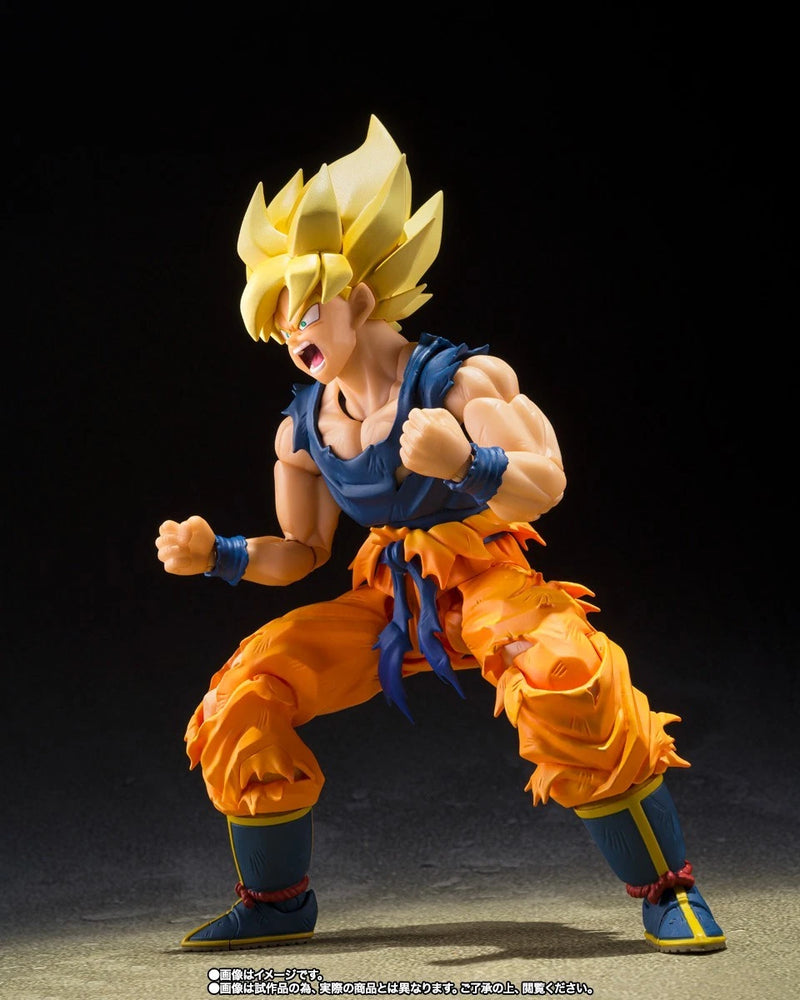 S.H.Figuarts Dragon Ball Z Super Saiyan Son Goku Fighter of Rage Action Figure