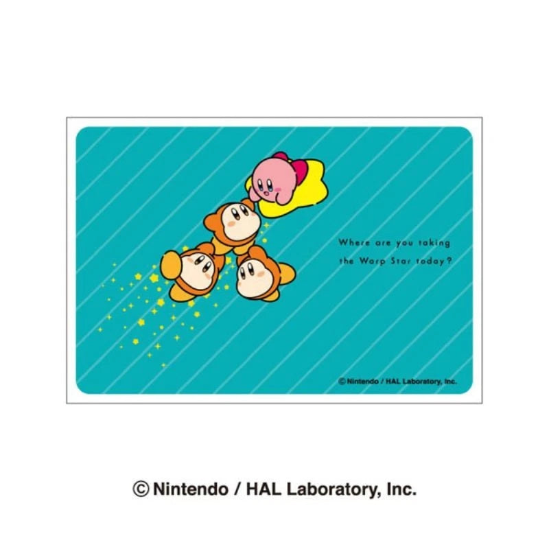 Character Sleeve Mini Kirby play with Waddle Dee ENS-13 JAPAN OFFICIAL