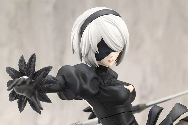 Kotobukiya Artfx J Nier: Automata Ver1.1A 2B 1/8 Figura Japón Oficial