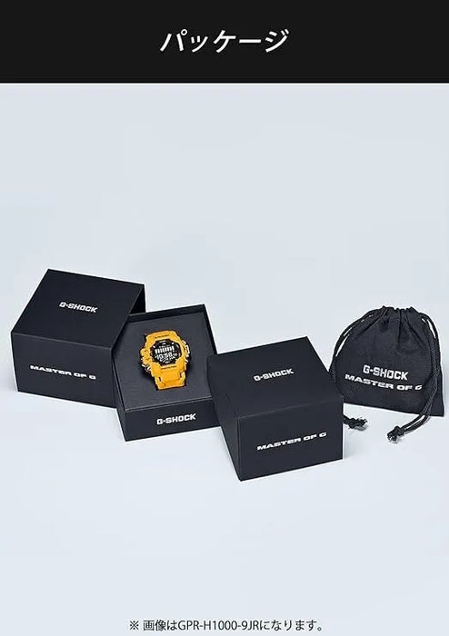 Casio G-Shock Rangeman GPR-H1000-1JR Master of G Bluetooth GPS Men Regardez le Japon