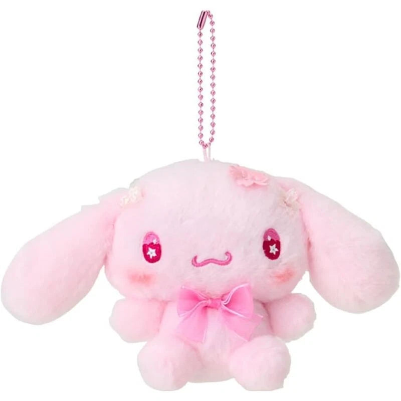 Sanrio Mascot Holder Cinnamoroll Sakura 2025 Plush JAPAN OFFICIAL