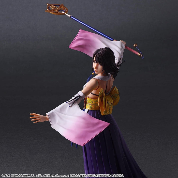 Square Enix Final Fantasy X Play Arts Kai Yuuna Action Figure Giappone Funzionario