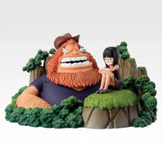 Ichiban Kuji One Piece Dramatic Memories Revible Moment Saul & Robin C Figure