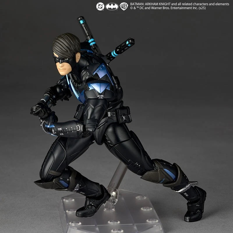 Kaiyodo Revoltech Amazing Yamaguchi Batman Arkham Knight Nightwing Action Figure
