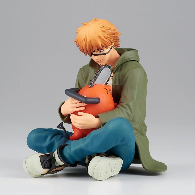 Banpresto Chainsaw Man Break Time Collection Vol.1 Denji Pochita Figur Japan