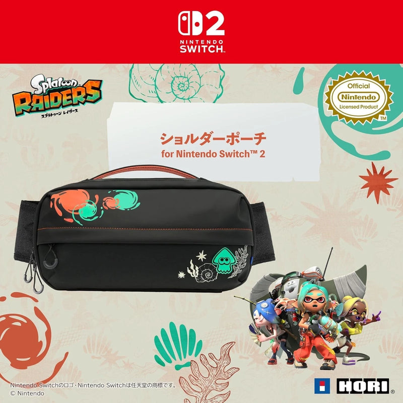 HORI Splatoon Raiders Shoulder Pouch for Nintendo Switch 2 JAPAN OFFICIAL