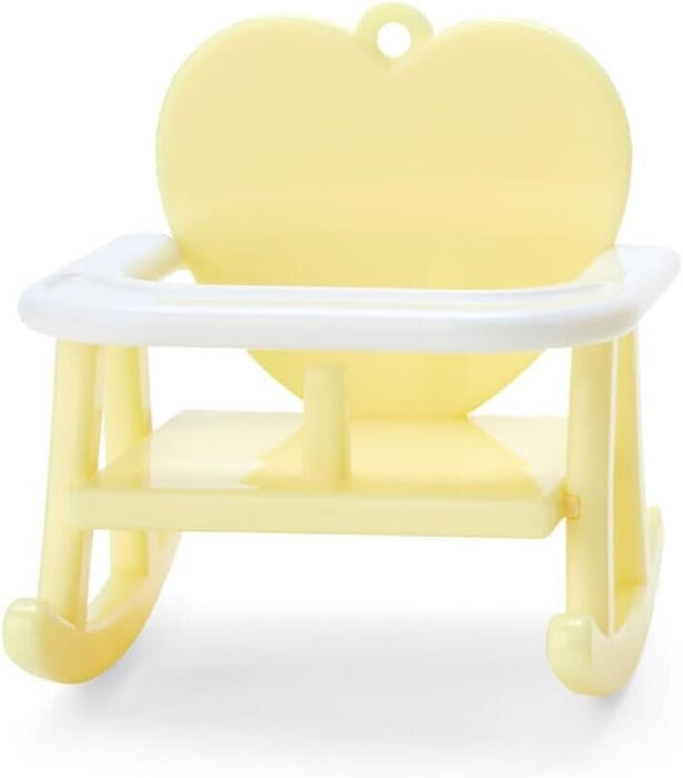 Personnage Sanrio Pompurin Baby Chair mascot Keychain en peluche Japon officiel