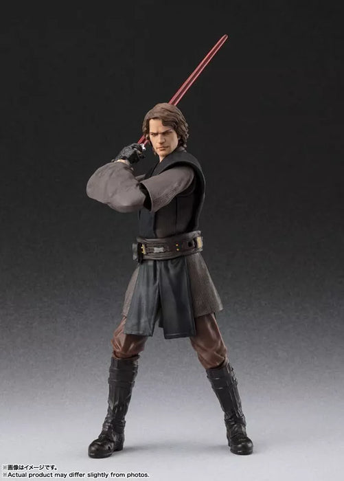 BANDAI S.H.Figuarts STAR WARS Ahsoka Anakin Skywalker Action Figure JAPAN