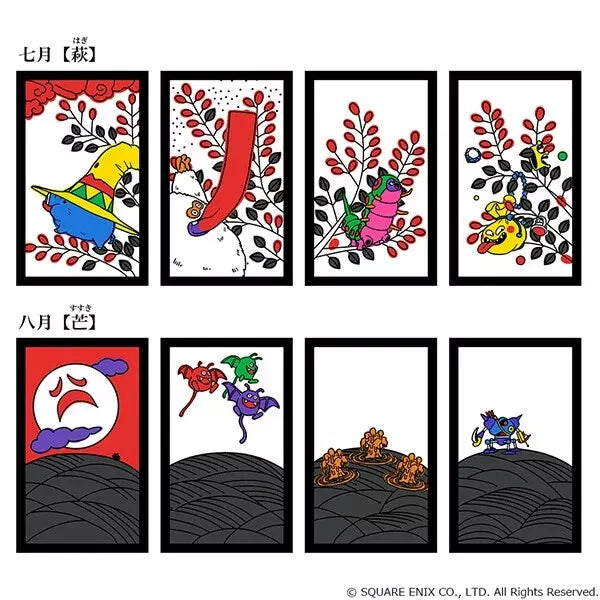 Square Enix Dragon Quest Hanafuda Playing Cards JAPAN OFFICIAL