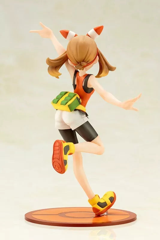 Kotobukiya Artfx J Pokemon Serie May con Mudkip 1/8 Figura Giappone Funzionario