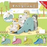 Kitan Club mofusand Slide Cat Complete Set Figure Capsule Toy JAPAN OFFICIAL