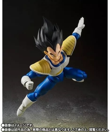 BANDAI S.H.Figuarts Dragon Ball Z Vegeta 24000 Combat Power Action Figure JAPAN