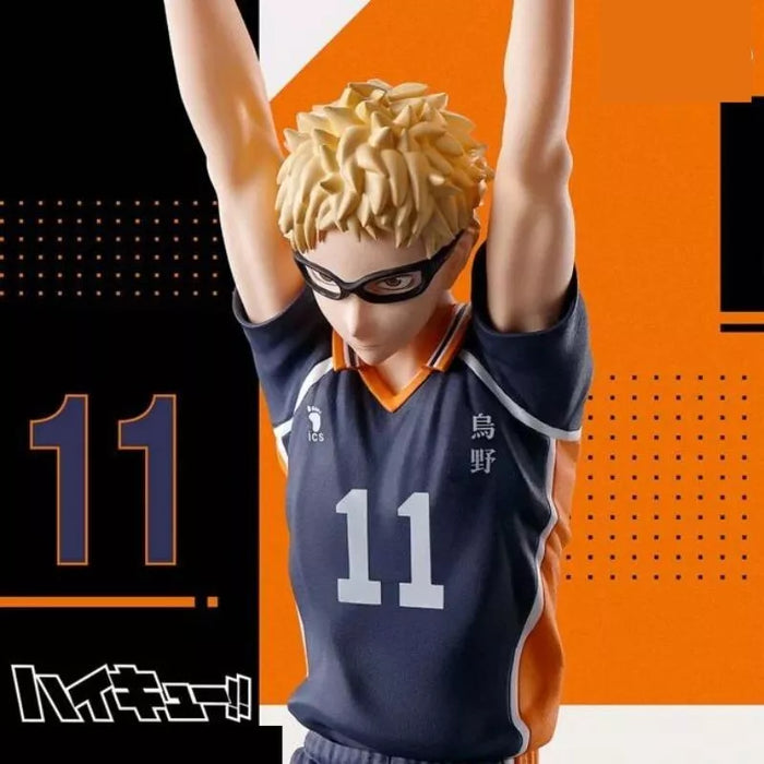 Banpresto Haikyu !! Posa Figura Kei Tsukishima Giappone Officale