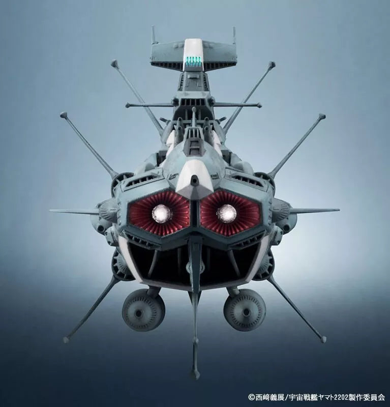 Bandai Kikan Daizen Battleship Yamato 2202 Andrômeda 1/2000 Figura Japão