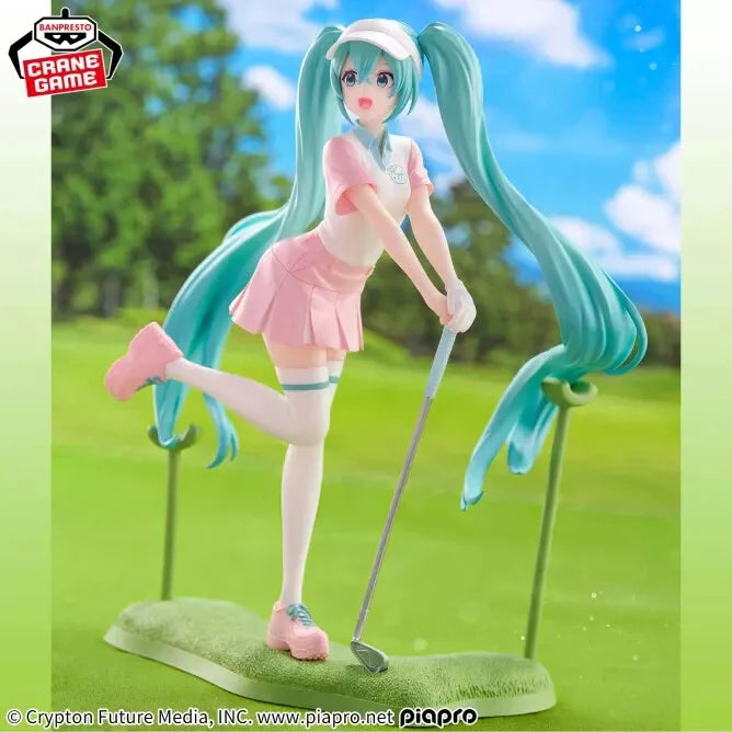 Banpresto Hatsune Miku Holiday Memories Golf Ver. Figure JAPAN OFFICIAL