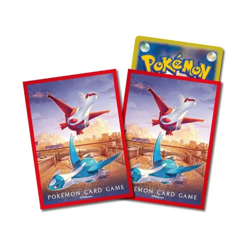 Pokemon Center Original Card Sleeves Latias & Latios Assist Red JAPAN OFFICIAL
