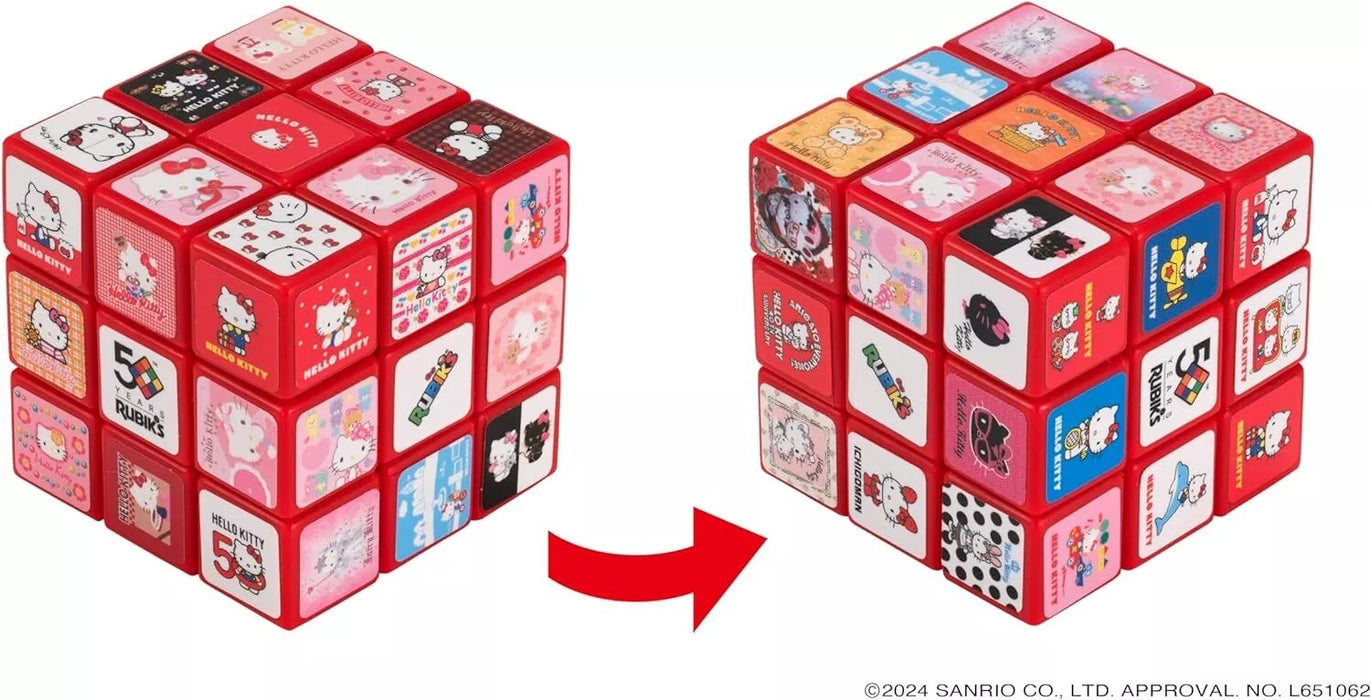 Megahouse x Hello Kitty 50th Rubik's Cube JAPAN OFFICIAL