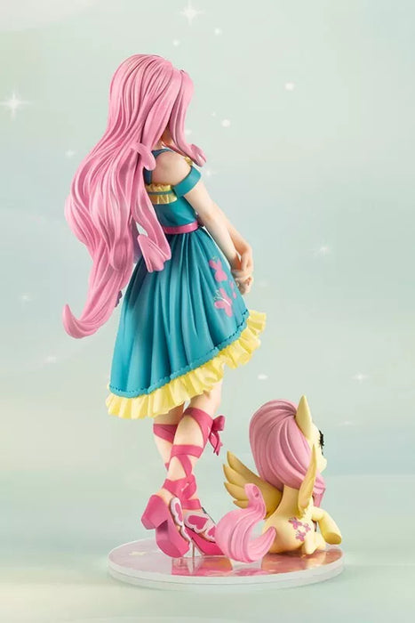 Kotobukiya mi pequeño pony bishoujo fluttershy 1/7 figura oficial de japón