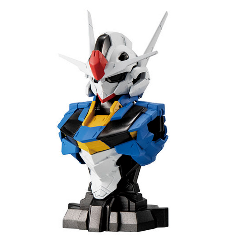 BANDAI MS Mechanical Bust 03 Gundam Aerial All 3 types Figure Capsule Toy JAPAN