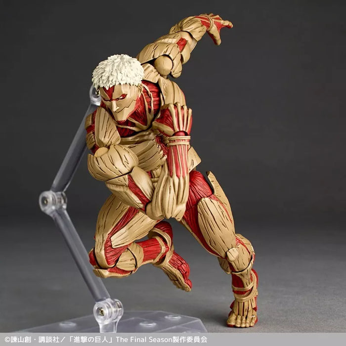 Kaiyodo Revoltech Amazing Yamaguchi Attack on Titan Armored Titan Action Figure