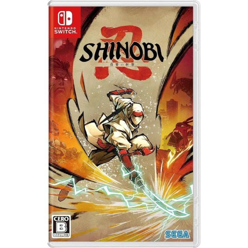 Nintendo Switch SHINOBI Art of Vengeance JAPAN OFFICIAL