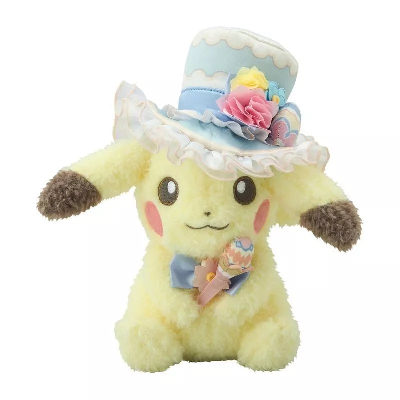 Pokemon Center Original Botanical Easter Pikachu Plush Doll JAPAN OFFICIAL