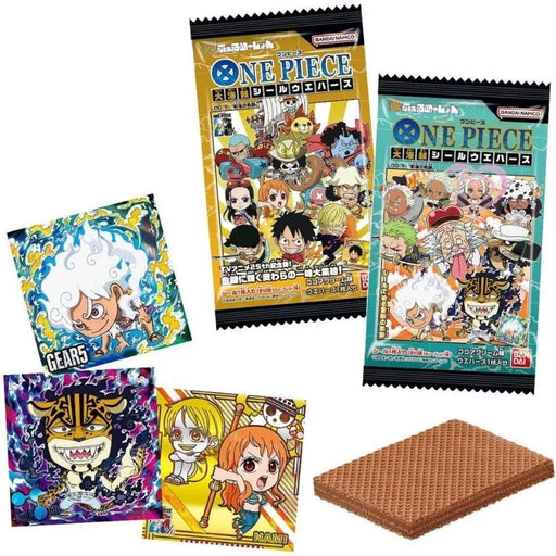 BANDAI Niformation One Piece Great Pirate Seal Wafer LOG.9 20 Pack BOX JAPAN