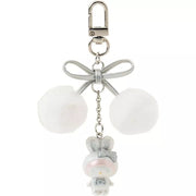 Sanrio My Melody Fluffy Snow Rabbit Keychain JAPAN OFFICIAL
