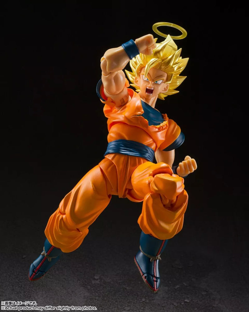 BANDAI S.H.Figuarts Dragon Ball Z Super Saiyan 2 Son Goku Efecto Piezas Set JAPÓN