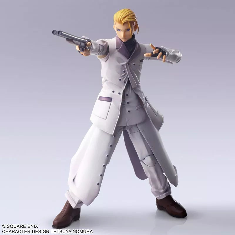 Square Enix Final Fantasy VII traz artes Rufus Shinra Action Figure JAPÃO