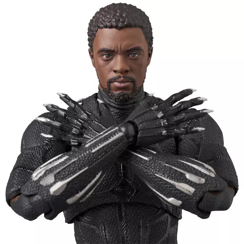 Medicom Toy Mafex n. 230 Black Panther Ver.1.5 Action Figure Giappone Funzionario