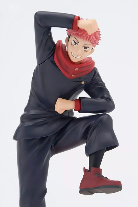 Furyu Tenitol Jujutsu Kaisen Yuji Itadori Figura Japão Oficial