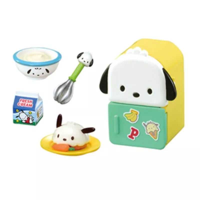 Rementement des personnages de Sanrio POCHACCO's House Full Set de 8 figures Japon officiel