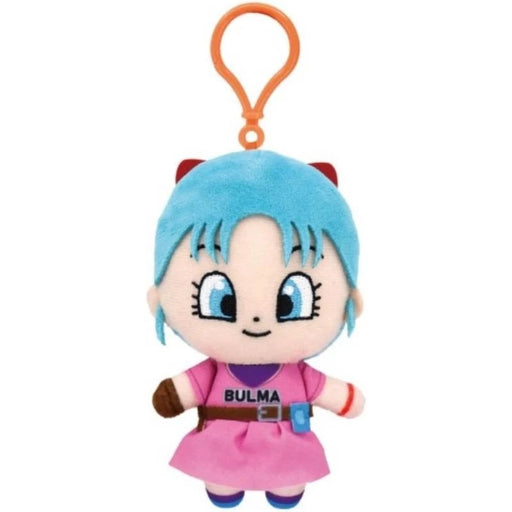 Bandai Namco Nui Dragon Ball Chibi Plush Mascot With Plastic Hook Bulma JAPAN