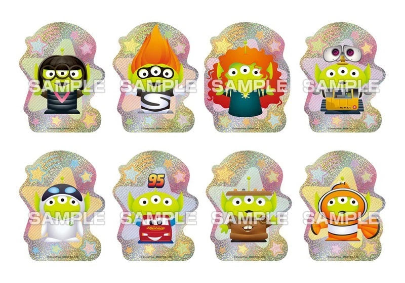 Alien Remix Character Cut Sticker Gum 16Pack Box Candy Toy JAPAN OFFICIAL