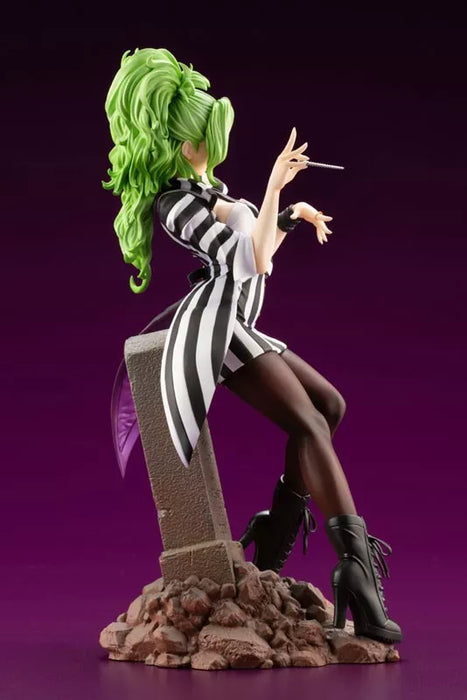 Kotobukiya Horror bishoujo Beetlejuice Beetlejuice 1/7 Figura Japão Oficial do Japão