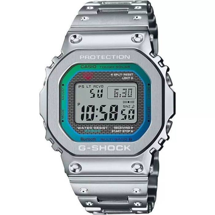 CASIO G-SHOCK GMW-B5000PC-1JF Rainbow x Silver Digital Bluetooth Men's Watch