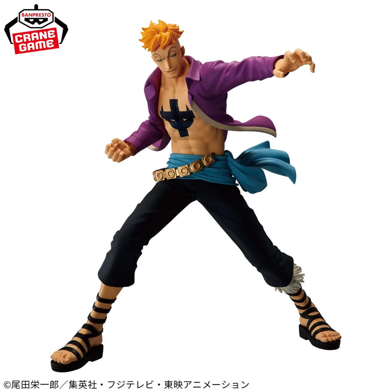 Banpresto One Piece COLEÇÃO DE REGISTRO DE BATALHA Marco Figura JAPÃO OFICIAL