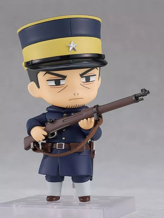 Nendoroid Golden Kamuy sargento Tsukishima Figura Figura Japão Oficial