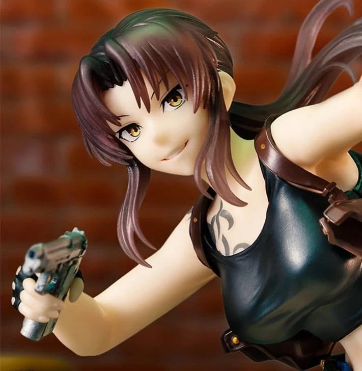 SYSTEM SERVICE Vivit Figure Black Lagoon Revy Figure JAPAN OFFICIAL