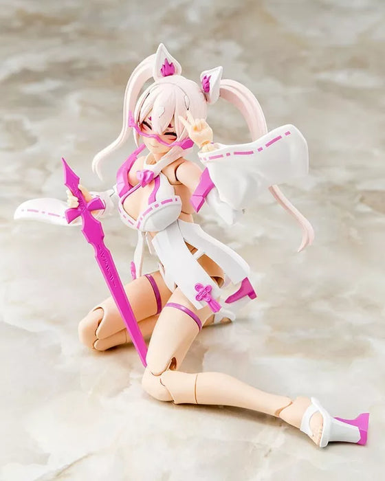 Dispositivo de Kotobukiya megami Asra de nove caudas Matsuri Figura Japão Oficial