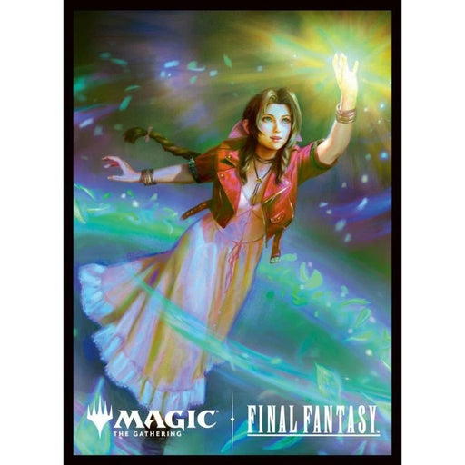 Magic The Gathering FINAL FANTASY Players Card Sleeve MFS-23 Aerith JAPAN Magic The Gathering FINAL FANTASY Players Card Sleeve MFS-23 Aerith JAPAN