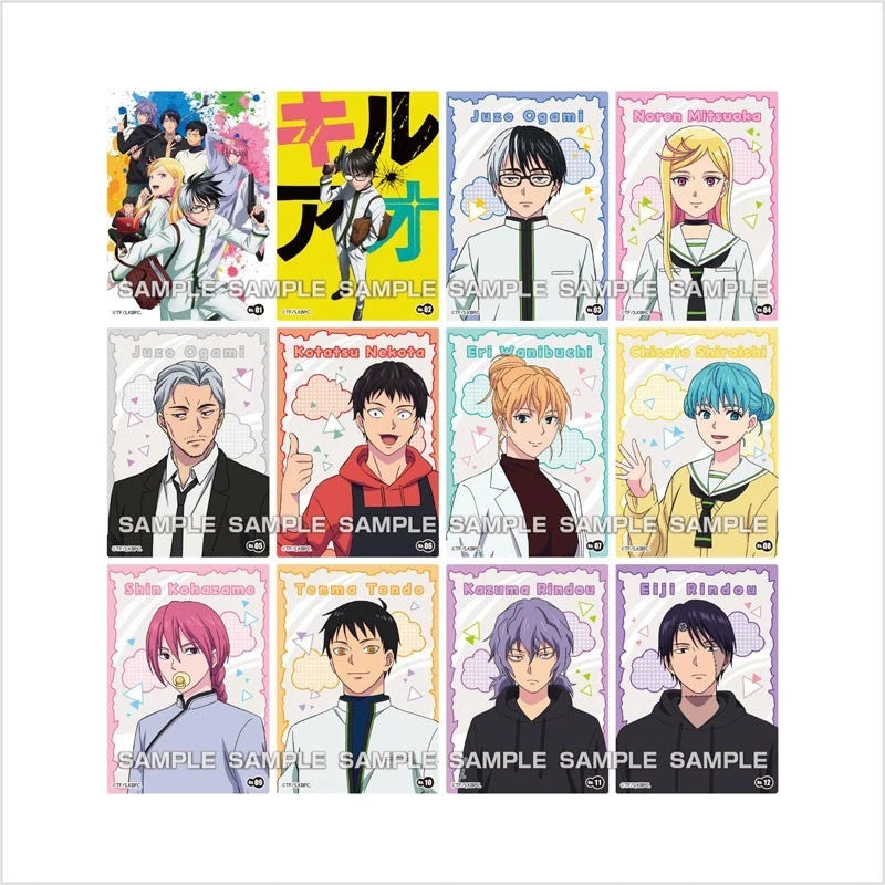 Kill Blue Clear Card Collection Gum 18Pack Box TCG Candy Toy JAPAN OFFICIAL