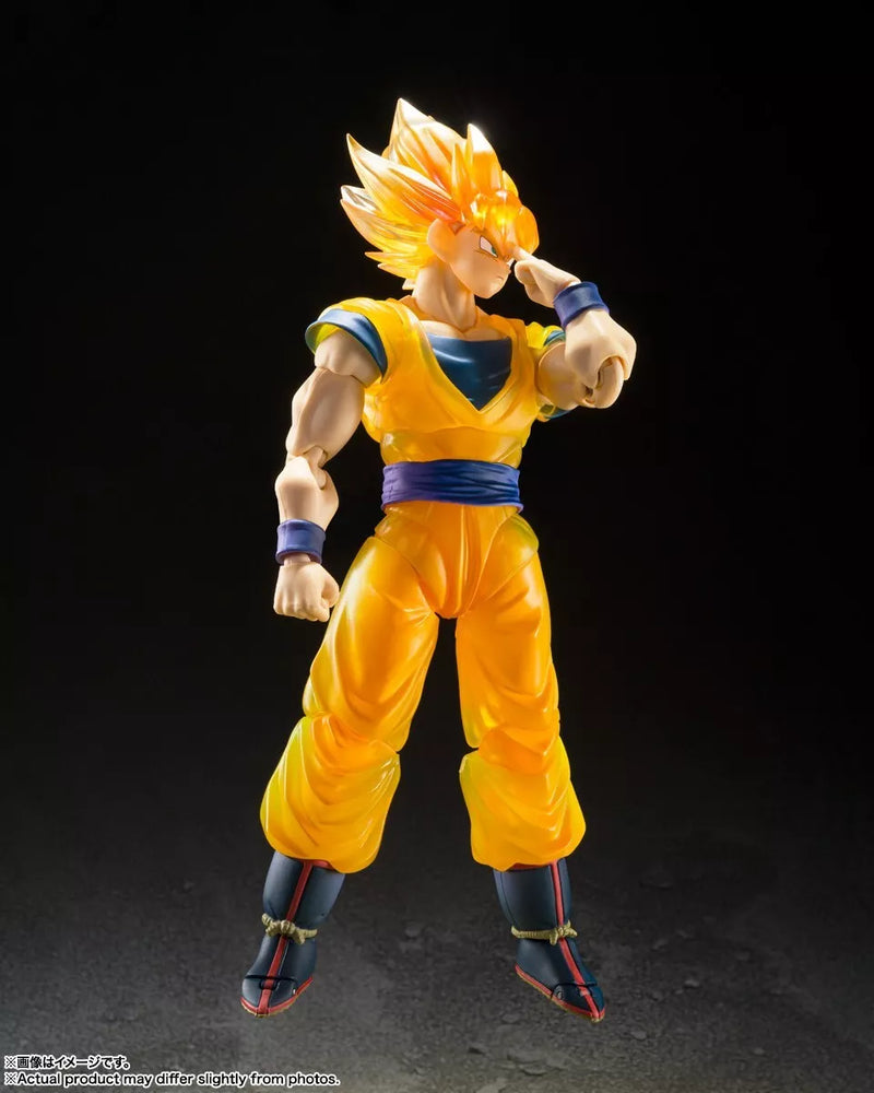 BANDAI S.H.Figuarts Dragon Ball Z Super Saiyan Son Goku Z Fighters Figura de acción